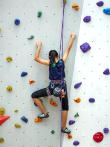 indoor rock climb